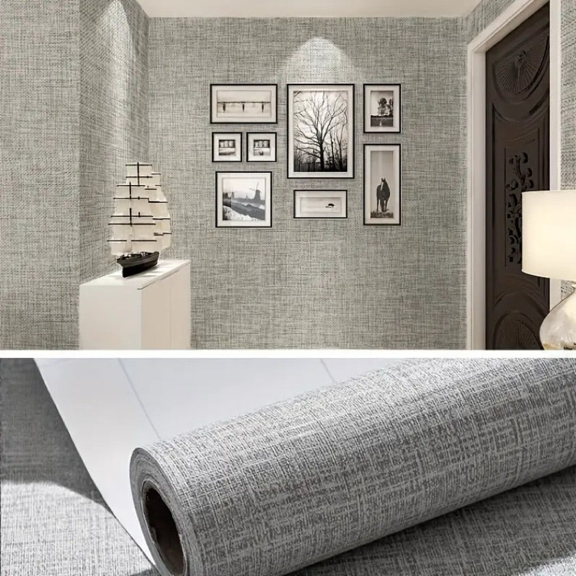 PAPEL TAPIZ LINO 3D ADHESIVO