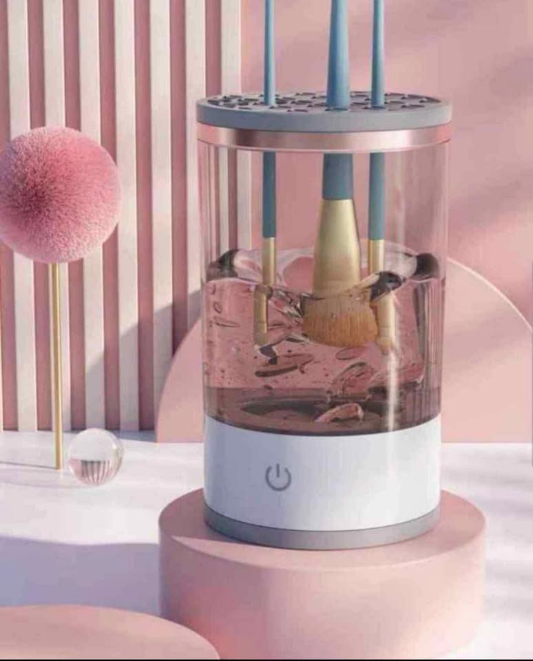 LIMPIADOR ELÉCTRICO DE BROCHAS DE MAQUILLAJE