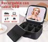 ESTUCHE DE MAQUILLAJE CON LUZ LED
