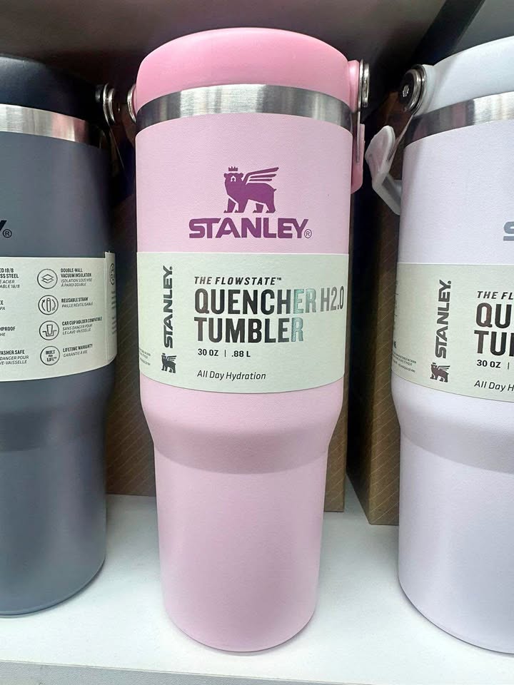 VASO STANLEY QUENCHER 2.0 FLIP STRAW 30 ONZAS