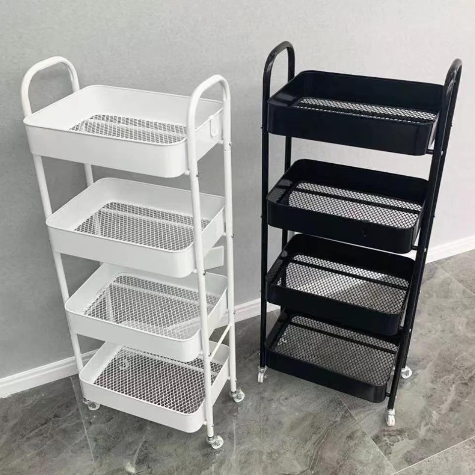 CARRITO ORGANIZADOR DE 4 NIVELES DE METAL GALVANIZADO NUEVO