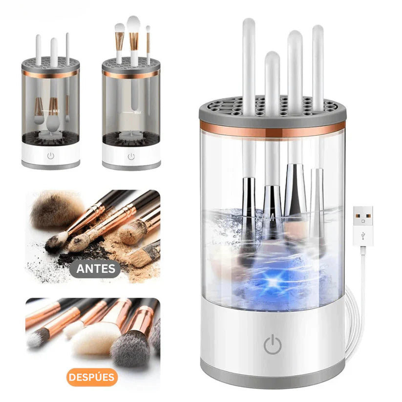 LIMPIADOR ELÉCTRICO DE BROCHAS DE MAQUILLAJE