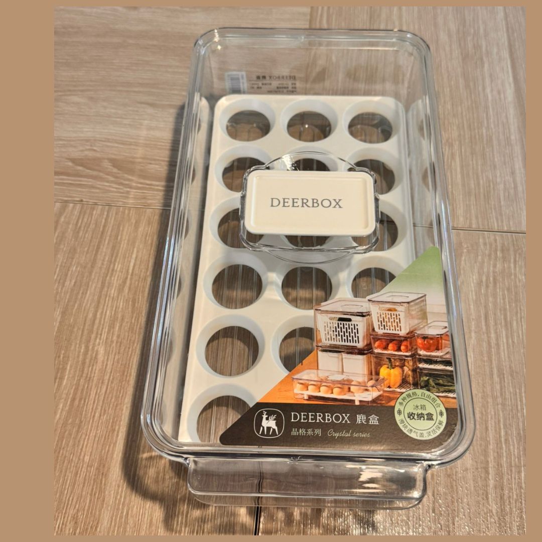 ORGANIZADOR ACRILICO PARA 18 HUEVOS