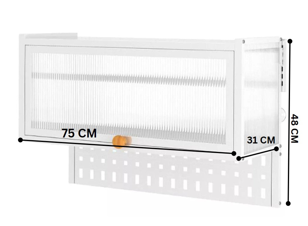 ORGANIZADOR DE COCINA COLGANTE 75 CM  blanco