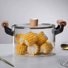 OLLA DE VIDRIO BOROSILICATO 3.5Lt.