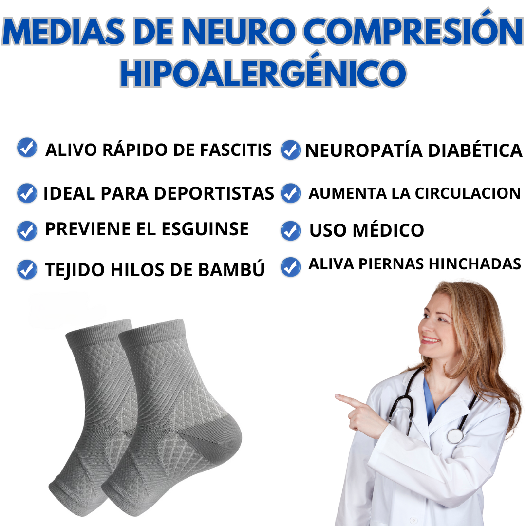 MEDIA DE COMPRESIÓN HIPOALERGÉNICO