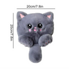 CARTERA DE PELUCHE CON DISEÑO GATITO