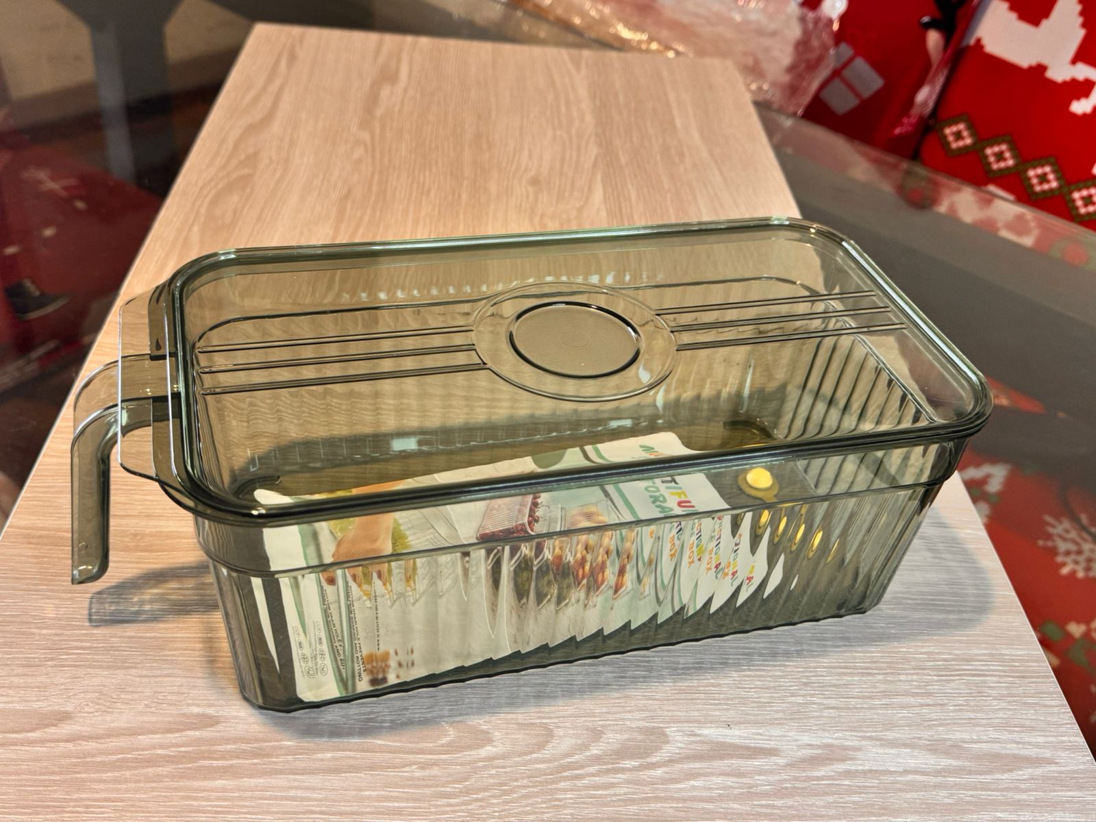 ORGANIZADOR DE ACRILICO CON TAPA