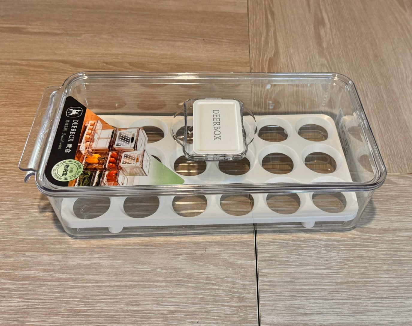 ORGANIZADOR ACRILICO PARA 18 HUEVOS