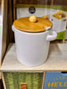 PACK DE CERAMICA AZUCARERO Y SALERO BLANCO