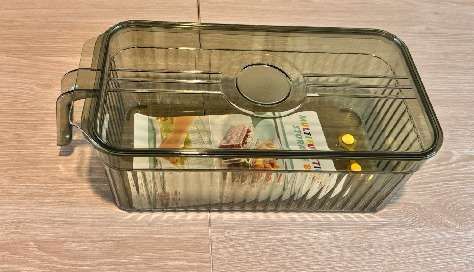 ORGANIZADOR DE ACRILICO CON TAPA