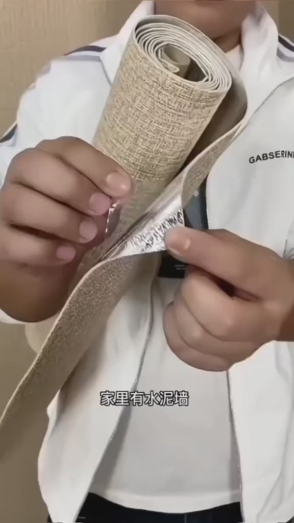 PAPEL TAPIZ LINO 3D ADHESIVO